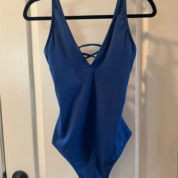 TA3 swimsuit Plungey size M reg/long in Navy - Picture 3 of 5